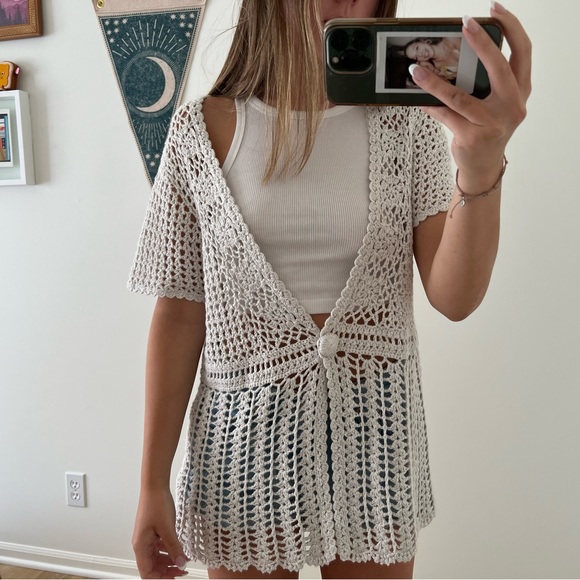 crochet pullover - Picture 4 of 4